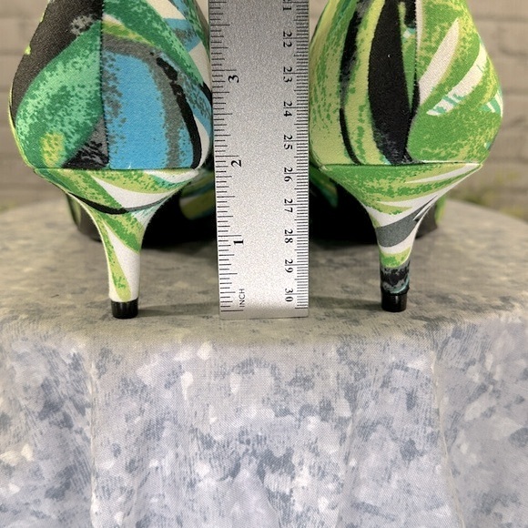 Lifestride Soft System “Pretty” Tropical Print Pointed Toe Low Heel WMS 7.5M✨EUC - Picture 7 of 9